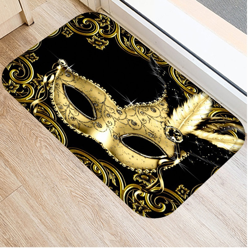 Marble Geometric Printed Anti-Slip Floor Mat Area Rugs Funny Custom Front Door Mat Carpet Doormat Entrance Mat Hallway 2022 New