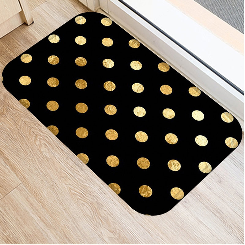 Marble Geometric Printed Anti-Slip Floor Mat Area Rugs Funny Custom Front Door Mat Carpet Doormat Entrance Mat Hallway 2022 New