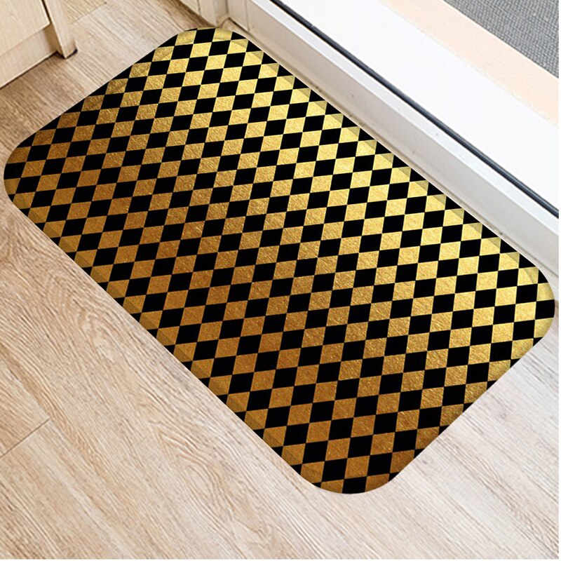 Marble Geometric Printed Anti-Slip Floor Mat Area Rugs Funny Custom Front Door Mat Carpet Doormat Entrance Mat Hallway 2022 New