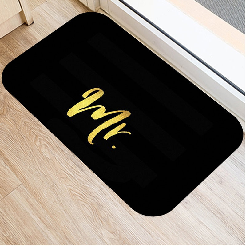 Marble Geometric Printed Anti-Slip Floor Mat Area Rugs Funny Custom Front Door Mat Carpet Doormat Entrance Mat Hallway 2022 New