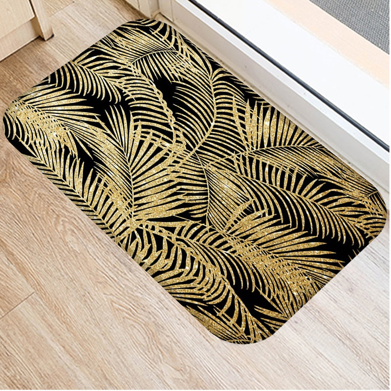 Marble Geometric Printed Anti-Slip Floor Mat Area Rugs Funny Custom Front Door Mat Carpet Doormat Entrance Mat Hallway 2022 New