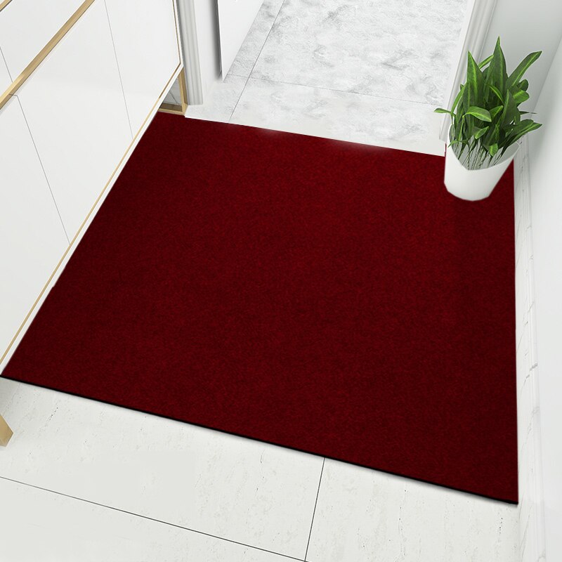 Large Long Thin Doormat for Mall Entrance Door Outdoor Indoor Striped Gray Coffee Kitchen Area Rugs Anti Slip Door Floor Mats