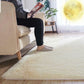 RULDGEE Shaggy Carpet for Living Room Home Plush Floor Alfombra Fluffy Mats Kids Room Faux Fur Area Rug Living Room Silky Rugs