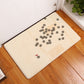 Doormat Totoro cat cute animals printed soft Flannel anti-slip door mat 40x60cm Entrance doormats for Kitchen Floor Bathroom mat