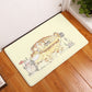 Doormat Totoro cat cute animals printed soft Flannel anti-slip door mat 40x60cm Entrance doormats for Kitchen Floor Bathroom mat