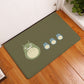 Doormat Totoro cat cute animals printed soft Flannel anti-slip door mat 40x60cm Entrance doormats for Kitchen Floor Bathroom mat