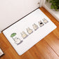 Doormat Totoro cat cute animals printed soft Flannel anti-slip door mat 40x60cm Entrance doormats for Kitchen Floor Bathroom mat
