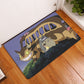 Doormat Totoro cat cute animals printed soft Flannel anti-slip door mat 40x60cm Entrance doormats for Kitchen Floor Bathroom mat