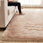 RULDGEE Shaggy Carpet for Living Room Home Plush Floor Alfombra Fluffy Mats Kids Room Faux Fur Area Rug Living Room Silky Rugs