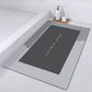 Super Absorbent Bath Mat Quick Drying Bath Shower Non Slip Diatom Mud Floor Mats Kitchen Entrance Door Mats Bathroom Mat