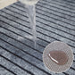 Large Long Thin Doormat for Mall Entrance Door Outdoor Indoor Striped Gray Coffee Kitchen Area Rugs Anti Slip Door Floor Mats