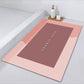 Super Absorbent Bath Mat Quick Drying Bath Shower Non Slip Diatom Mud Floor Mats Kitchen Entrance Door Mats Bathroom Mat