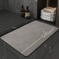 Super Absorbent Bath Mat Quick Drying Bath Shower Non Slip Diatom Mud Floor Mats Kitchen Entrance Door Mats Bathroom Mat