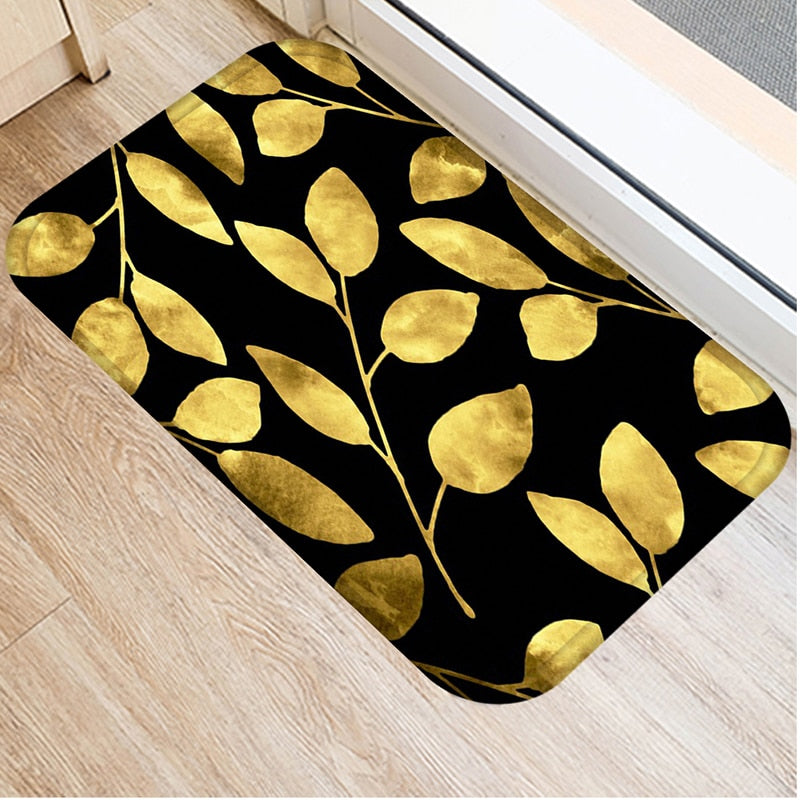 Marble Geometric Printed Anti-Slip Floor Mat Area Rugs Funny Custom Front Door Mat Carpet Doormat Entrance Mat Hallway 2022 New